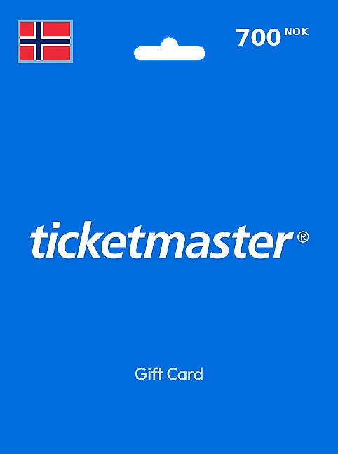 Ticketmaster Gift Card 700 NOK NORWAY