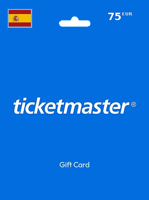 Ticketmaster Gift Card 75 EUR SPAIN