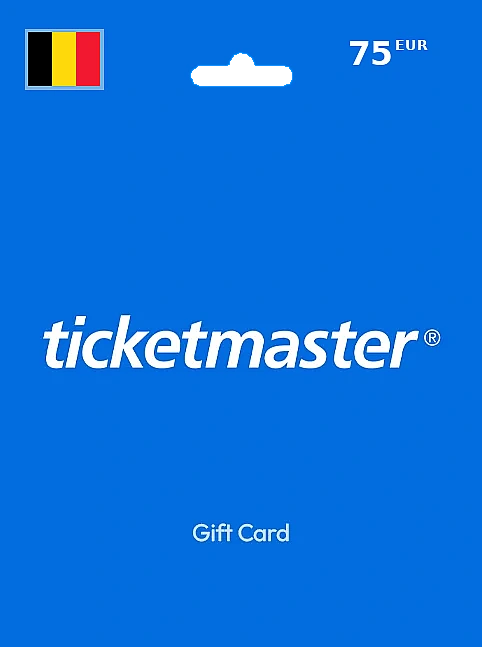Ticketmaster Gift Card 75 EUR BELGIUM