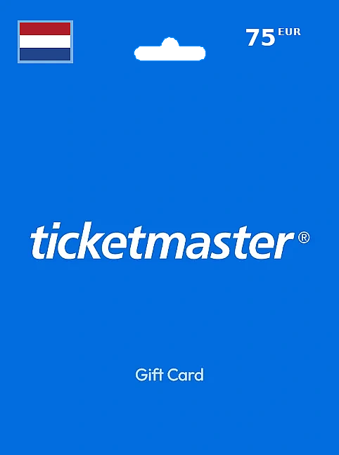 Ticketmaster Gift Card 75 EUR NETHERLANDS