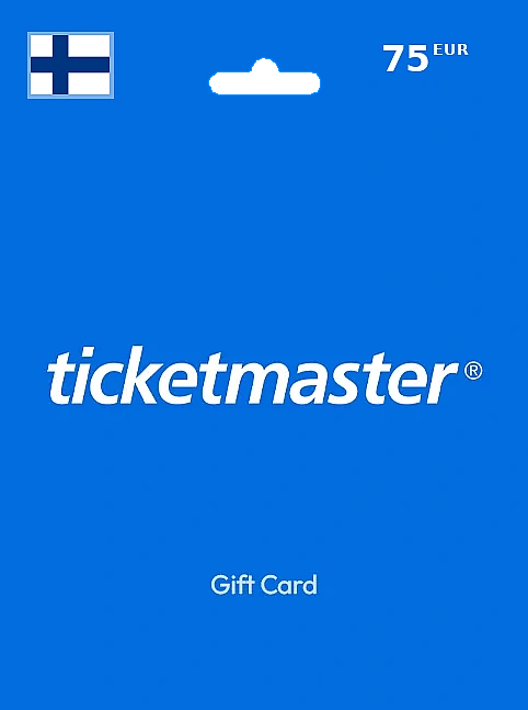 Ticketmaster Gift Card 75 EUR FINLAND