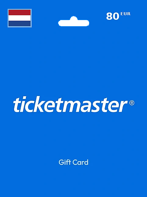 Ticketmaster Gift Card 80 EUR NETHERLANDS