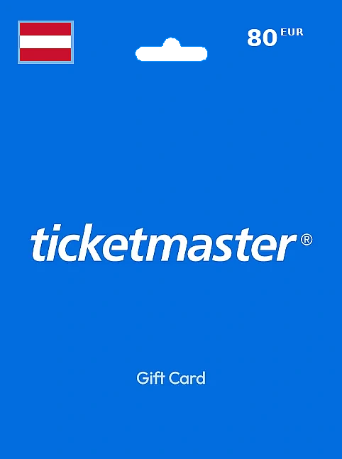 Ticketmaster Gift Card 80 EUR AUSTRIA