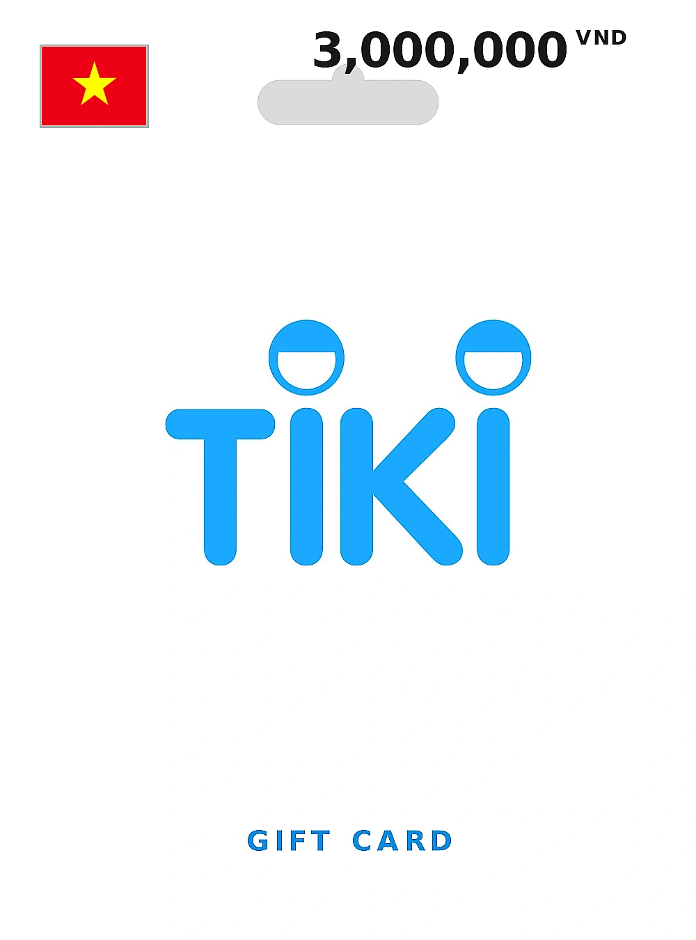 Tiki Gift Card 3000000 VND VIETNAM