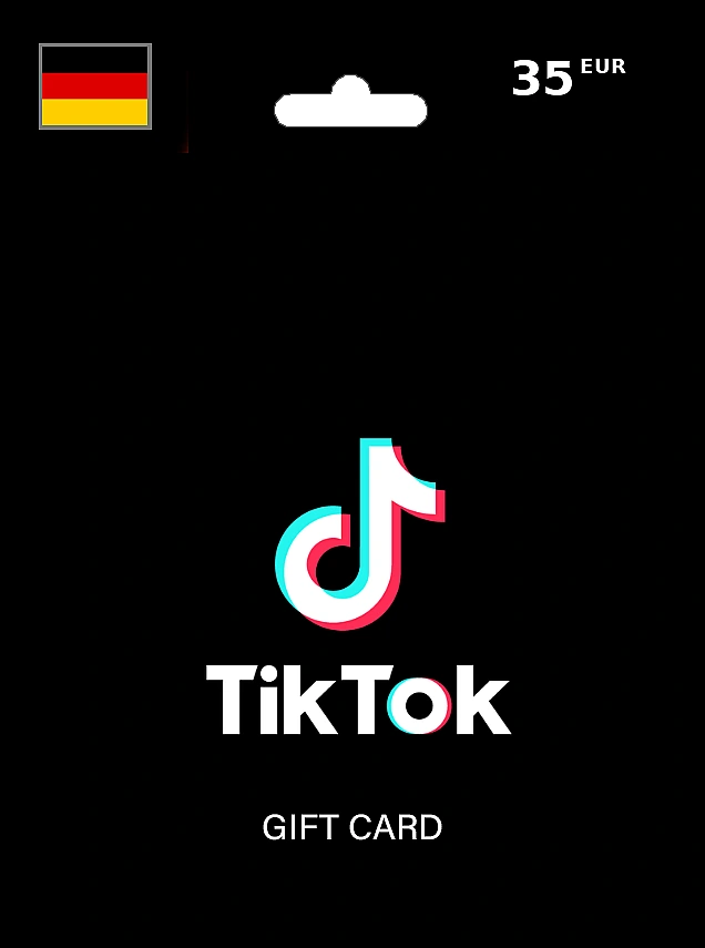 TikTok Coins Gift Card 35 EUR GERMANY