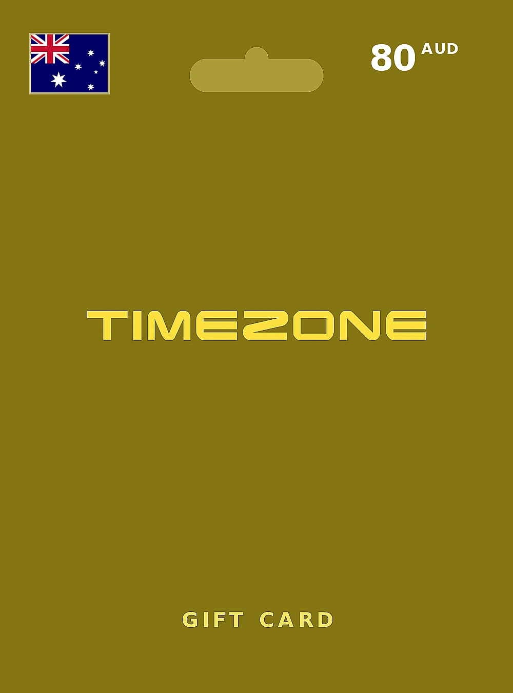 Timezone Gift Card 80 AUD AUSTRALIA