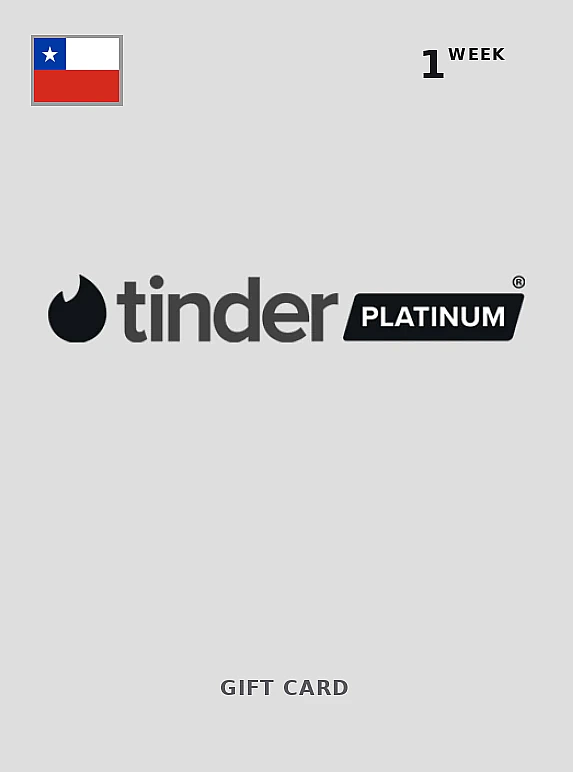 Tinder Platinum 1 Week CHILE