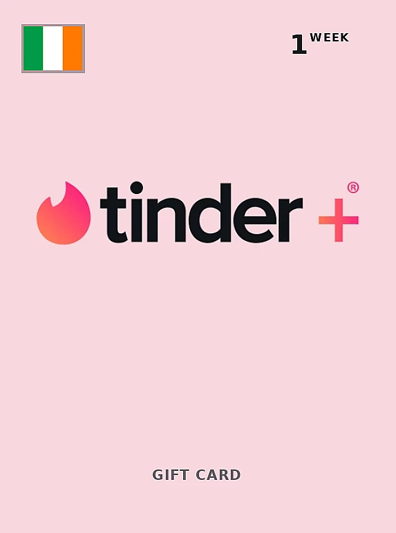 Tinder Plus 1 Week IRELAND