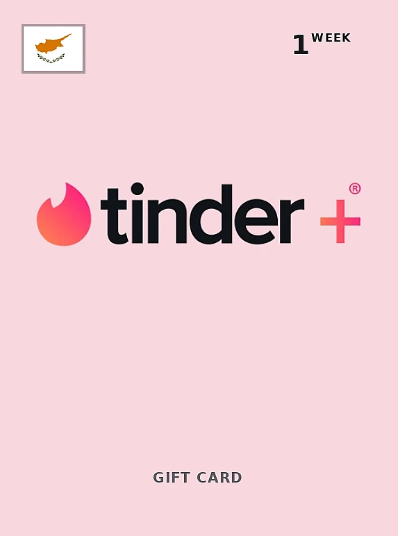 Tinder Plus 1 Week CYPRUS