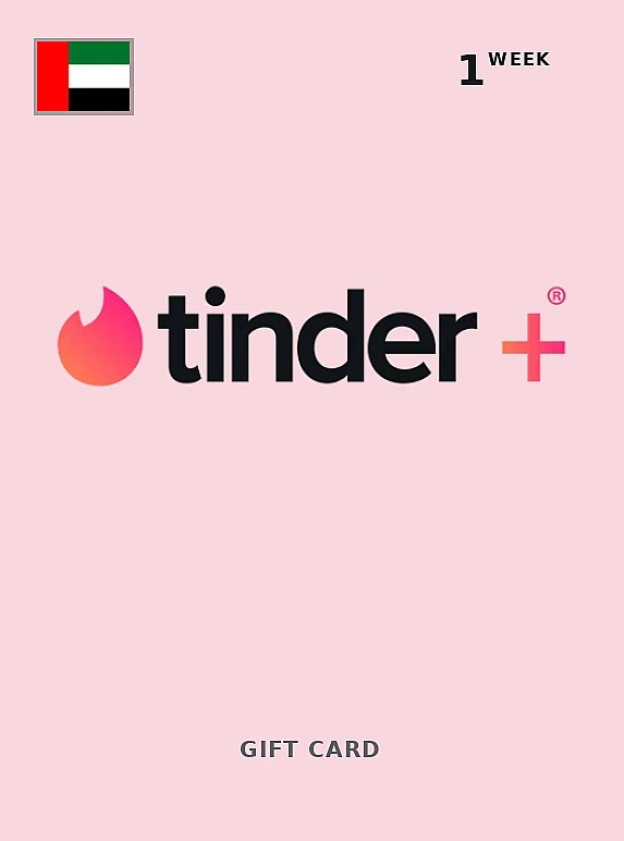 Tinder Plus 1 Week UNITED ARAB EMIRATES
