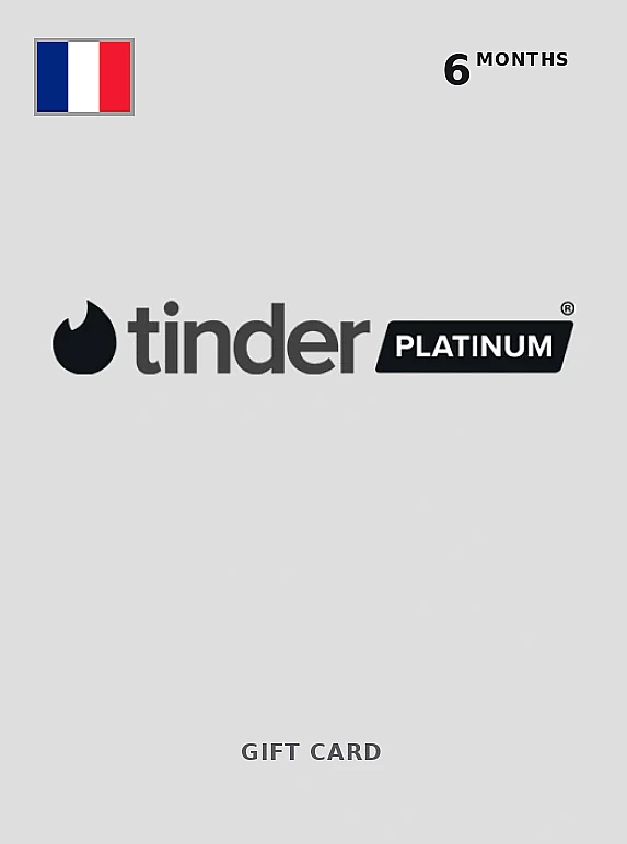 Tinder Platinum 6 Months FRANCE