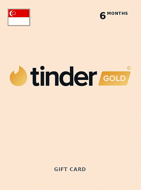 Tinder Gold 6 Months SINGAPORE