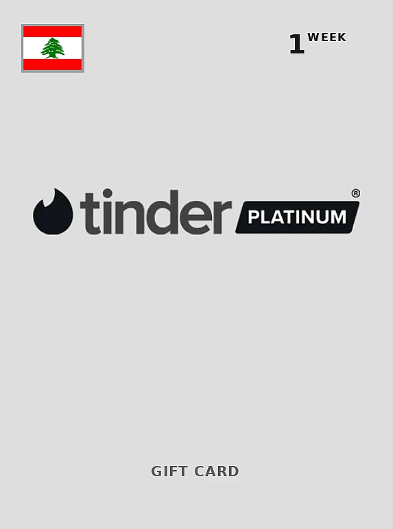 Tinder Platinum 1 Week LEBANON