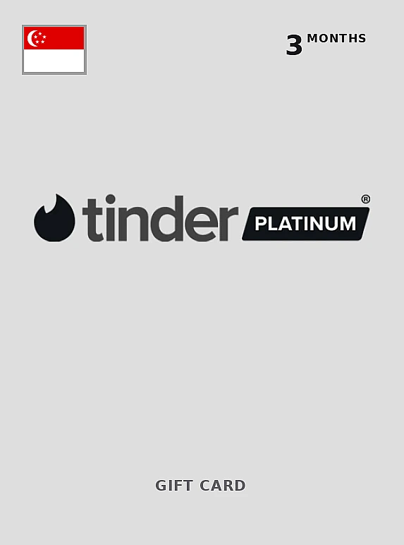Tinder Platinum 3 Months SINGAPORE