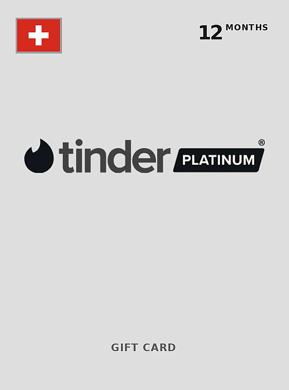 Tinder Platinum 12 Months SWITZERLAND
