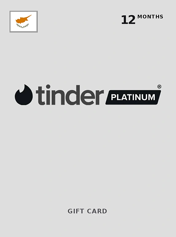 Tinder Platinum 12 Months CYPRUS