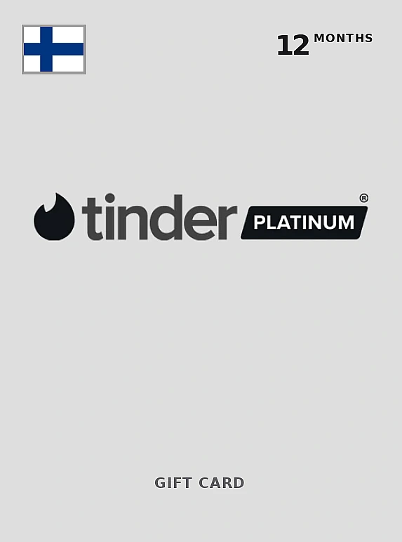 Tinder Platinum 12 Months FINLAND