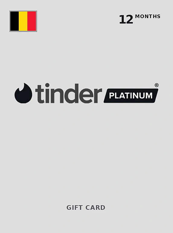 Tinder Platinum 12 Months BELGIUM
