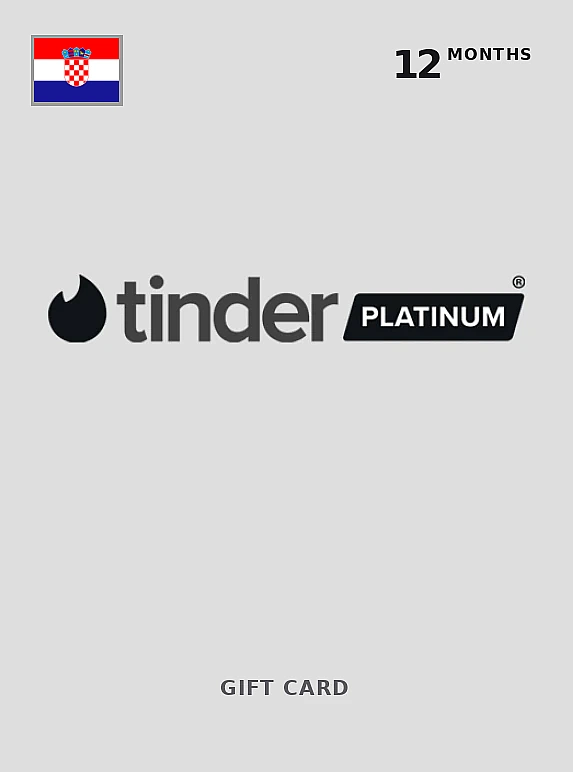 Tinder Platinum 12 Months CROATIA