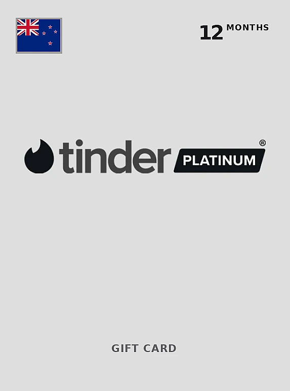 Tinder Platinum 12 Months NEW ZEALAND