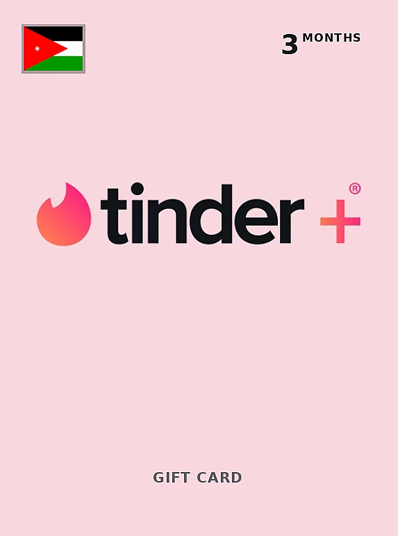Tinder Plus 3 Months JORDAN