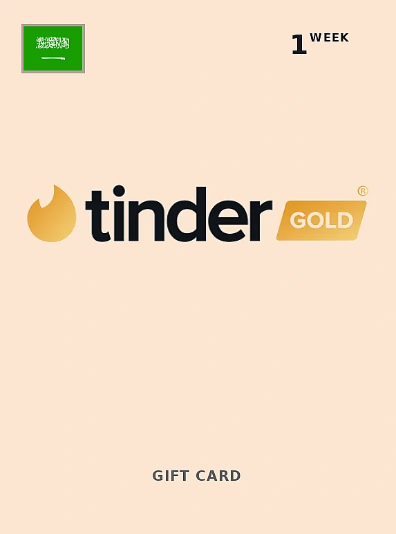 Tinder Gold 1 Week SAUDI ARABIA