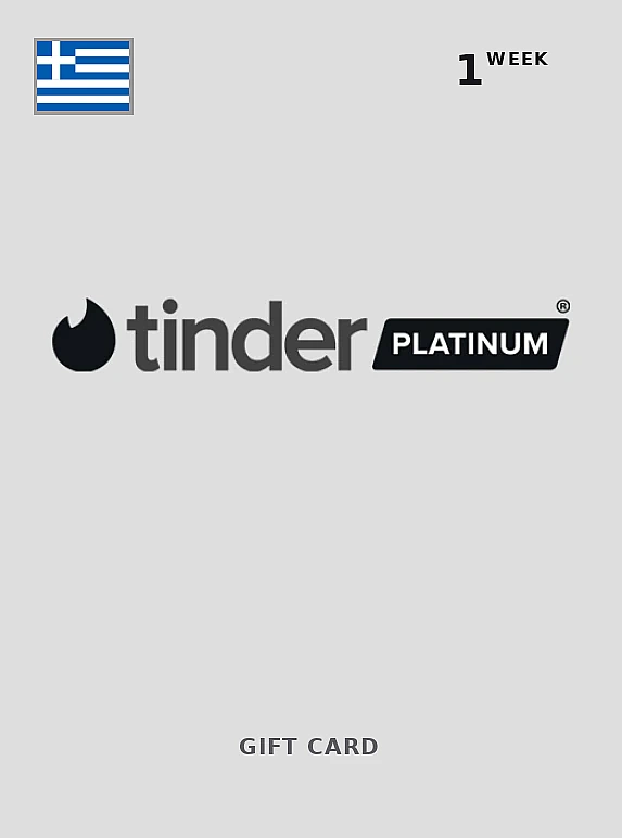 Tinder Platinum 1 Week GREECE