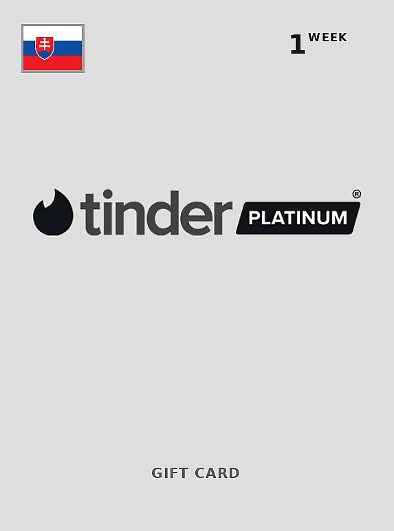 Tinder Platinum 1 Week SLOVAKIA
