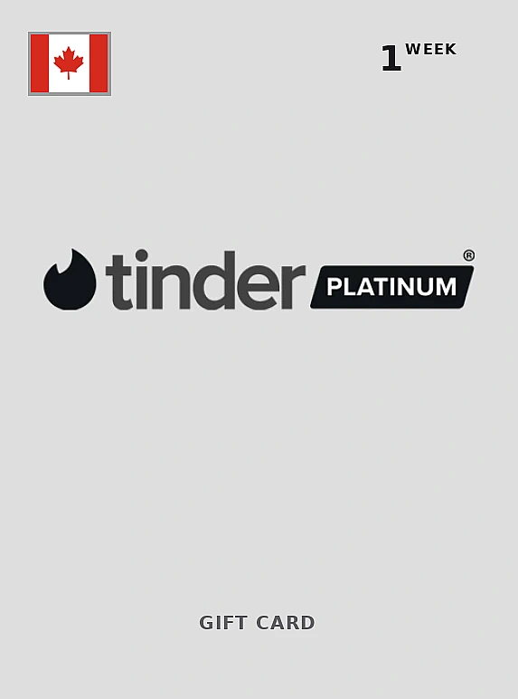 Tinder Platinum 1 Week CANADA
