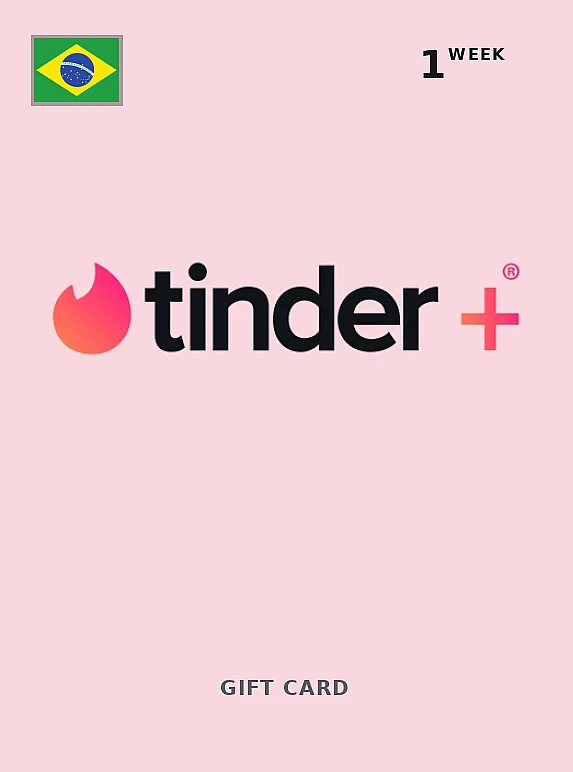 Tinder Plus 1 Week BRAZIL
