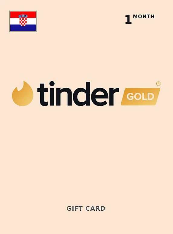 Tinder Gold 1 Month CROATIA