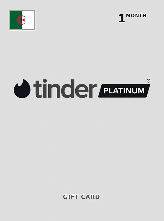 Tinder Platinum 1 Month ALGERIA