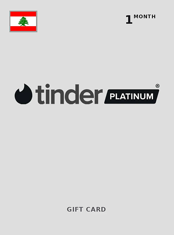 Tinder Platinum 1 Month LEBANON