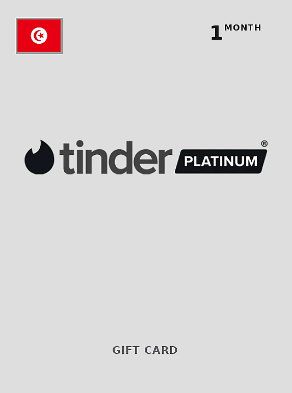 Tinder Platinum 1 Month TUNISIA