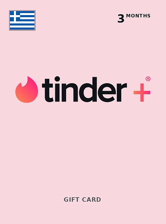 Tinder Plus 3 Months GREECE