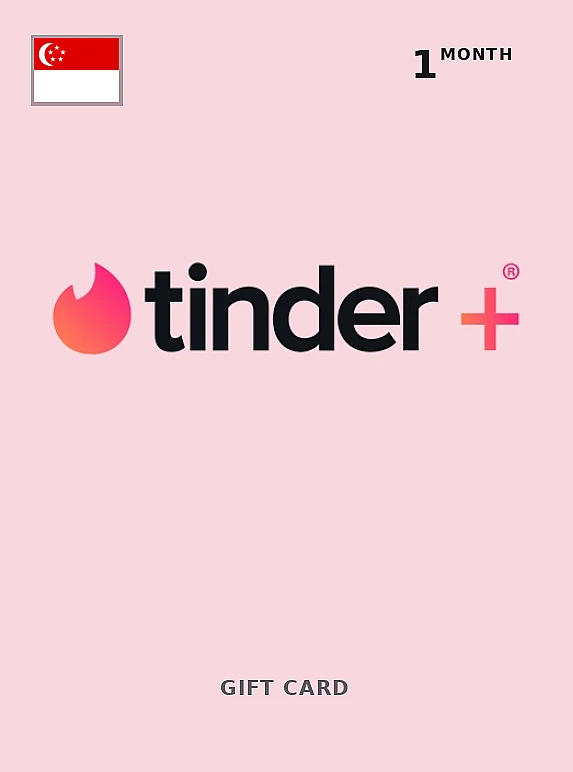 Tinder Plus 1 Month SINGAPORE