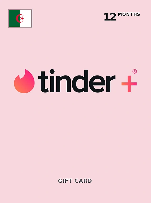 Tinder Plus 12 Months ALGERIA