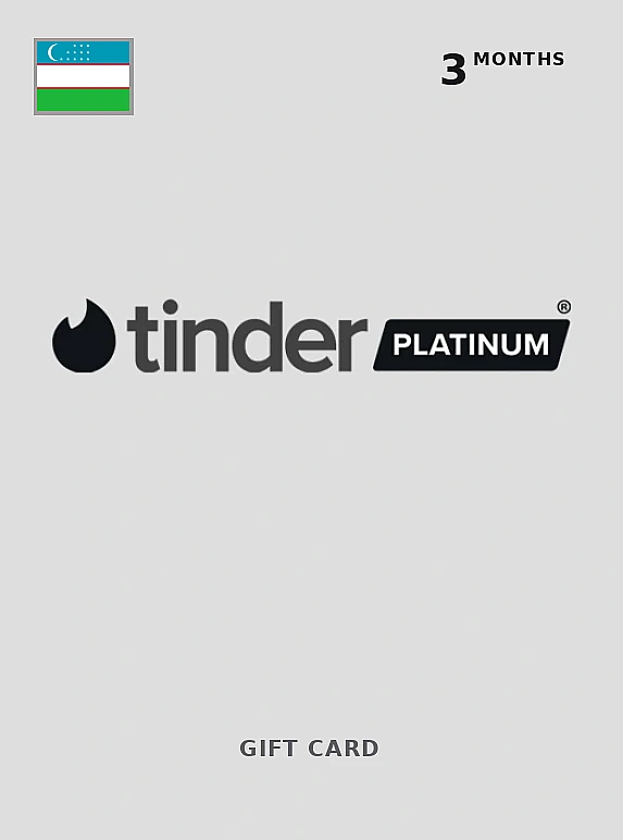 Tinder Platinum 3 Months UZBEKISTAN