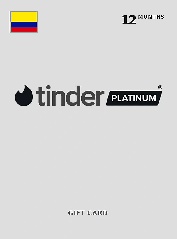 Tinder Platinum 12 Months COLOMBIA