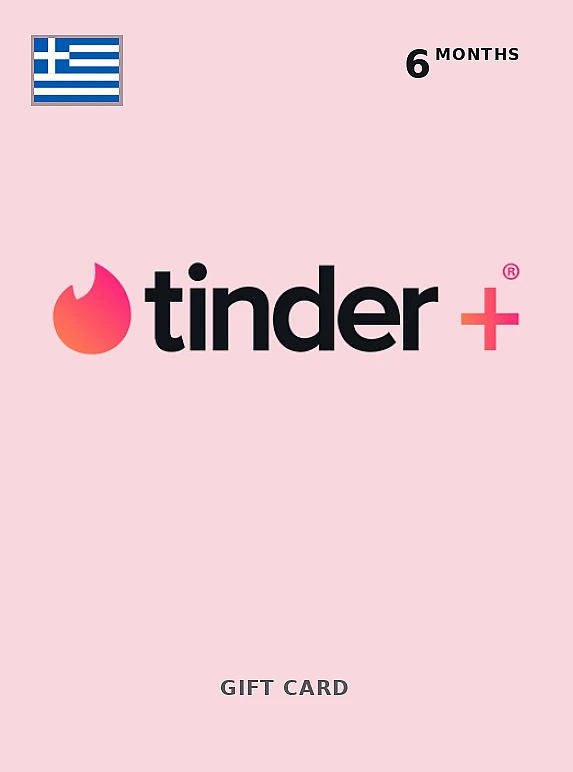 Tinder Plus 6 Months GREECE