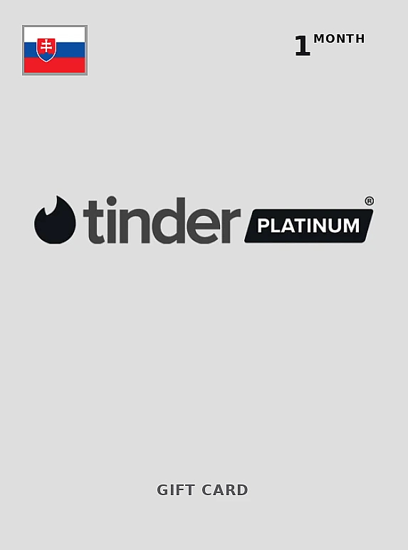 Tinder Platinum 1 Month SLOVAKIA