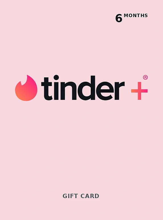 Tinder Plus 6 Months CZECHIA (CZECH REPUBLIC)