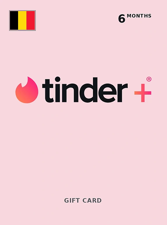 Tinder Plus 6 Months BELGIUM