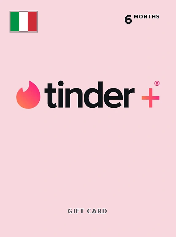 Tinder Plus 6 Months ITALY