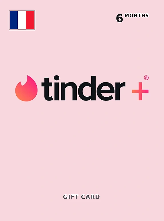 Tinder Plus 6 Months FRANCE