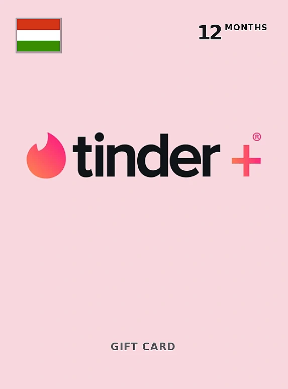 Tinder Plus 12 Months HUNGARY