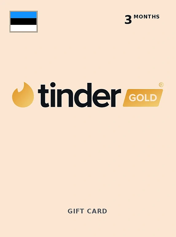 Tinder Gold 3 Months ESTONIA