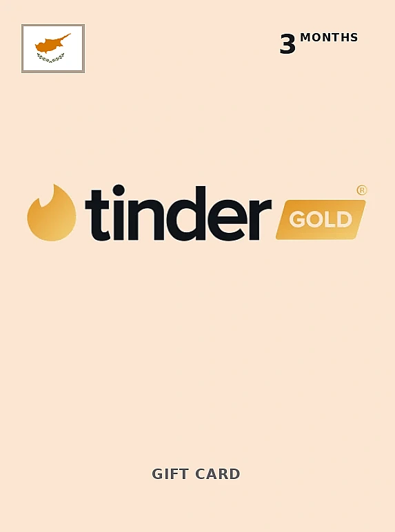 Tinder Gold 3 Months CYPRUS