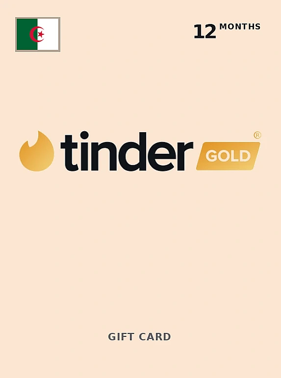 Tinder Gold 12 Months ALGERIA