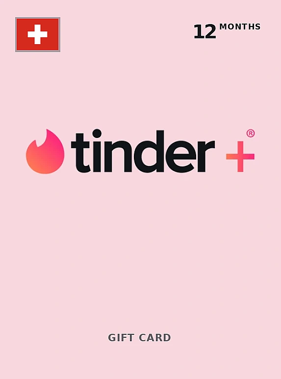 Tinder Plus 12 Months SWITZERLAND